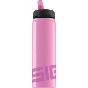 NWT- SIGG .75l Wide Mouth Bottle w/Straw, Pink